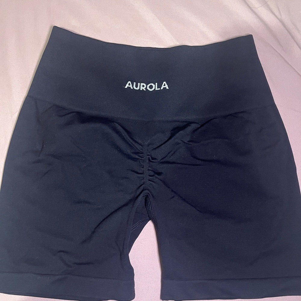AUROLA Black and Pink shorts!!